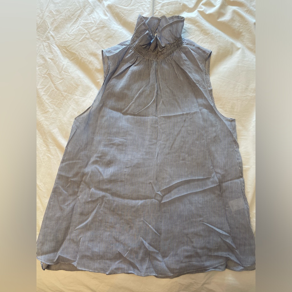 Brunello Cucinelli Sleeveless Striped Top
